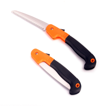 Folding Hand Saw for Woodworking - High Carbon Steel Blade Garden Pruning Saw