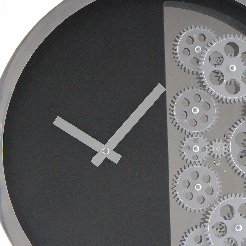Clock With Exposed Gears