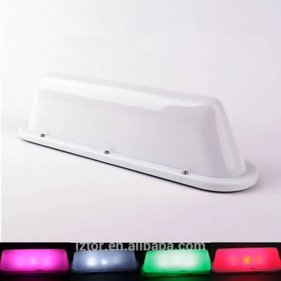 12V Car Taxi LED Roof Top Sign Light Lamp for blue/pink/white/red/green