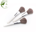 White Synthetic Hair Cosmetic Brushes Blush Makeup Brush