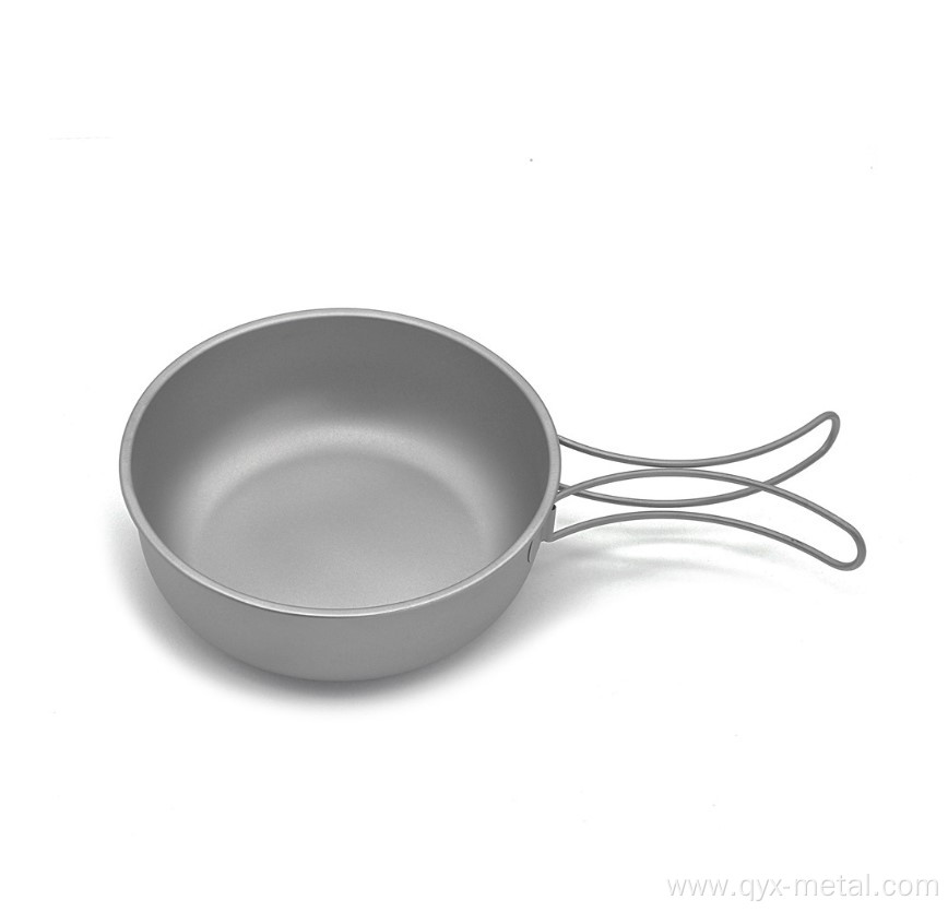 Titanium Cookware Top Quality Outdoor Pot Set