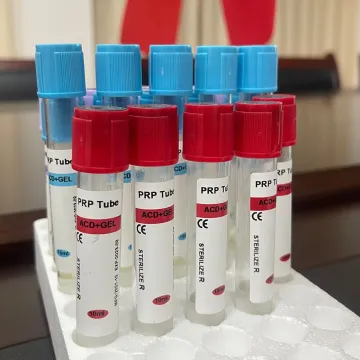 Tubo PrP descartável para coleta de sangue a vácuo médico