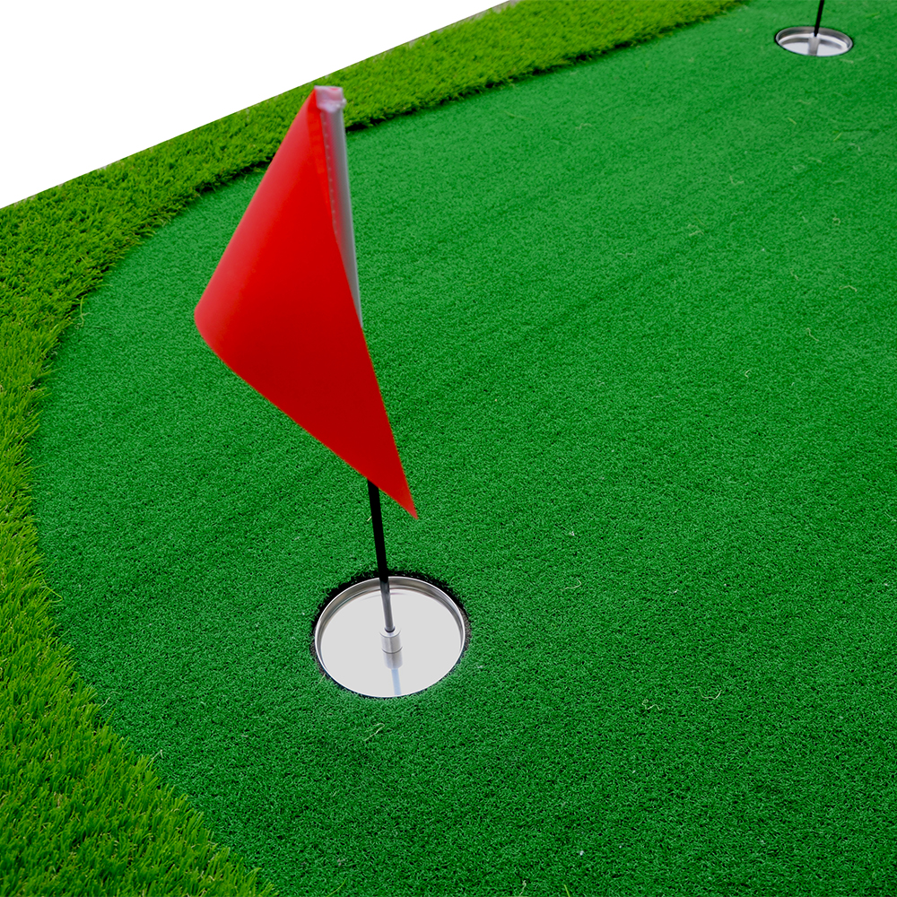 Golf mini course stainless stell cup and flag Golf mini course stainless stell cup and flag