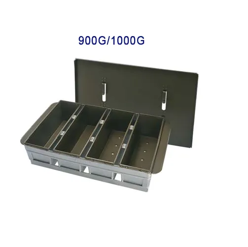 Aluminum Alloy Corrugated Bread Toast Box Mold