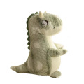 Petit jouet en peluche de dinosaure vert