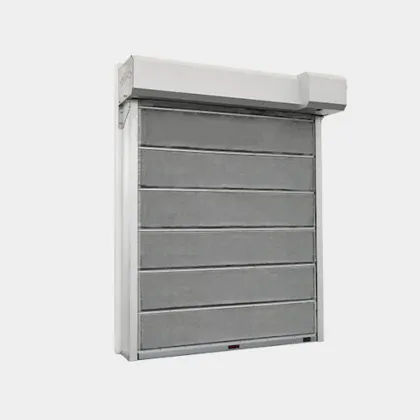 Fire Rated Garage Door: Inorganic Resistant Electric Fireproof Rolling Shutter Door