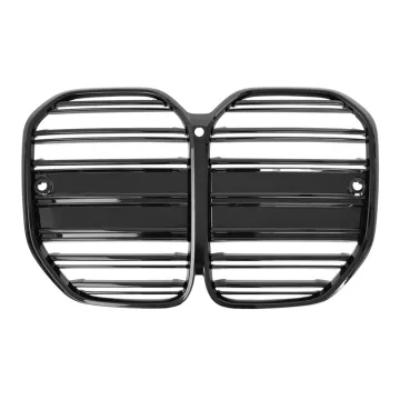 Double Salt Glossy Black Car Accessories for BMW 4 SERIES G22 Front Grille