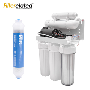 PH 9+ ro air hidrogen mesin air kaya kartrid filter air untuk sistem ro