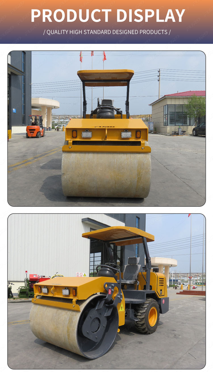 Simple Operation Single Drum Vibratory Soil Compactors, High Quality ...