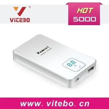 5000mAh External Battery Charger For iPhone 5 4s,iPad mini