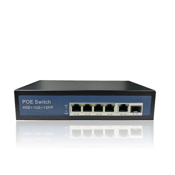 PSE6504G 6-port Gigabit 4-port POE switch standard IEEE802.3AT/AF