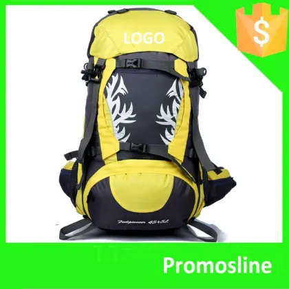 Popular Custom mountaineering 600d poly sports backpack