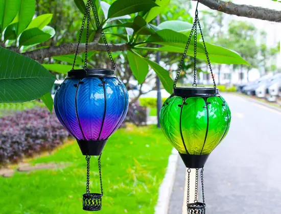 Hot Air Balloon Solar Lights
