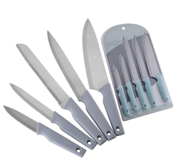 Set Pisau Dapur Plastik 5 helai