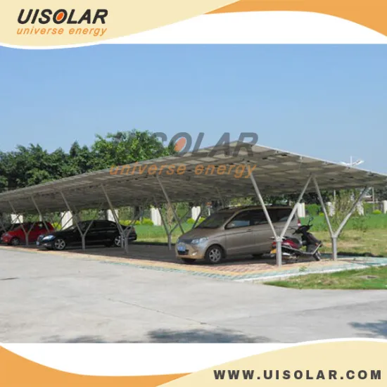 Solar Carport Structure , Car Park Photovoltaic Stent System