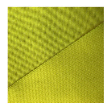 100% Polyester 120 GSM Yellow Fluorescent Fabric for Work Cloth and Safety Vests