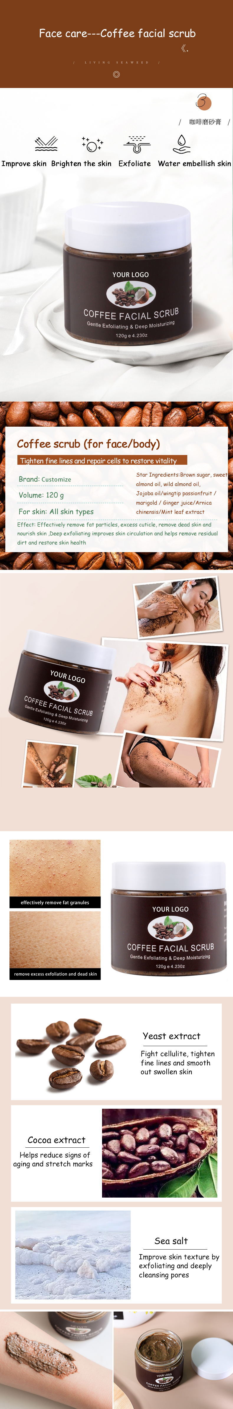 coffee facial and body scrub good for you