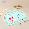 Silicon Print Table Mat Kids Silicone Feeding Mats