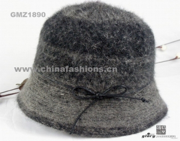 angora  hat&amp;printed hat&amp;fashion hat&amp;ladies' hat&amp;charm hat&amp;popular hat&amp;fashion angora hat&amp;hat.Glory model:GMZ-1890!!