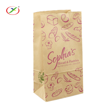 Food Bread Paper Bag With Logo