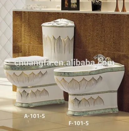 p trap toilet S-trap toilet decorated bath bowl