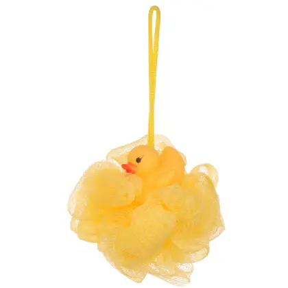 Bath Sponges Animal Kids Loofah Bath Pouf