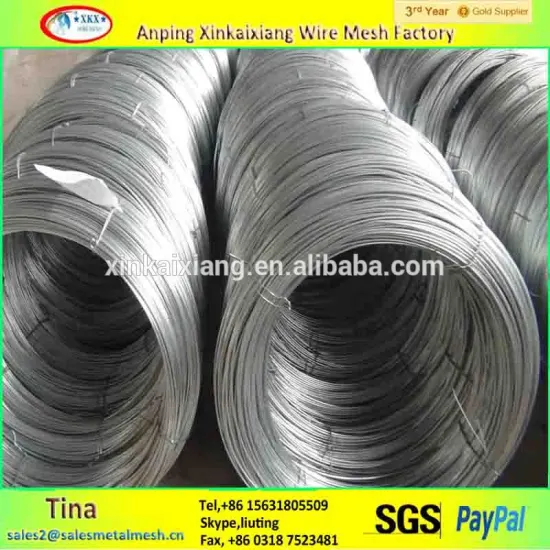Heavy Zinc coated galvanized wire, 16 gauge galvanized iron wire