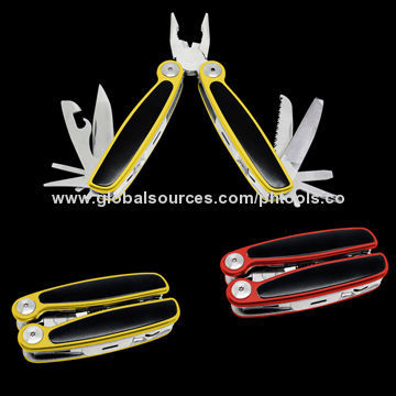 Multitools with 98mm Closed Length, 420 Stainless Steel Tools and Anodized Aluminum Handle