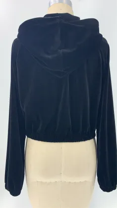 Ladies' Black Velvet Suit Jakcet