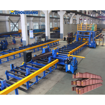 Horizontal H Beam Steel Automatic Welding Production Line