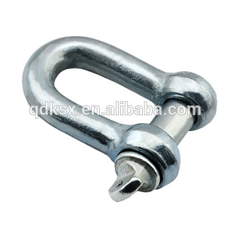 Rigging hardware European type Large D shackle