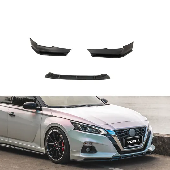 Wholesale Auto Body Parts: Full Set Nissan Altima Accessories - Bumper Lip, Diffuser, Spoilers