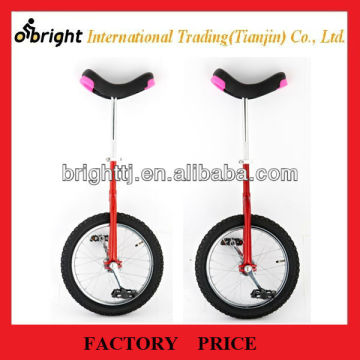 2013 news design 16 inch unicycle,black tyre