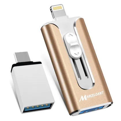 Marceloant USB3.0 128GB USB Flash Drive External Storage Memory Stick Photo Picture Stick