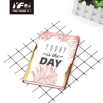 Custom Today Is the Today Style PU Leather Notebook Diario di copertura Softcover