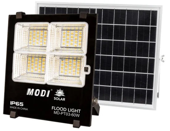 Energy-saving solar outdoor light with sensor