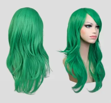Cheap Colored Wave Synthetic Hair Cosplay Wigs