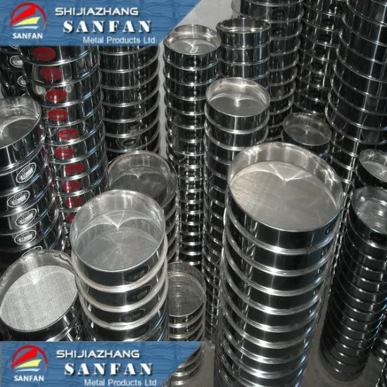 Stainless Steel Standard sand Test Sieve