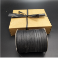 High quality  black paper raffia ribbon