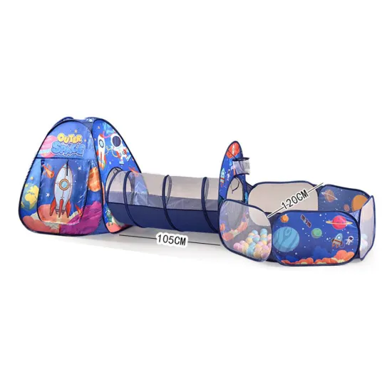 3-in-1 Playhouse Toy Tent Set: High-Quality Indoor and Outdoor Fun for Kids