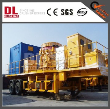 DUOLING LARGE CAPACITY PORTABLE STONE CRUSHERS TUNISIA WITH ISO APPROVAL