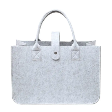 Bolsa de almacenamiento de fieltro colorida de las mujeres