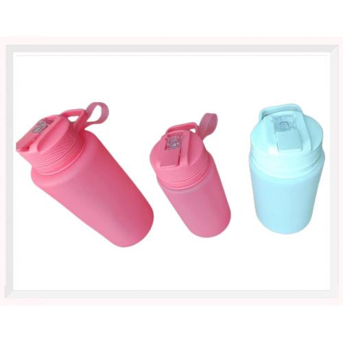 Portable silicone sports cup