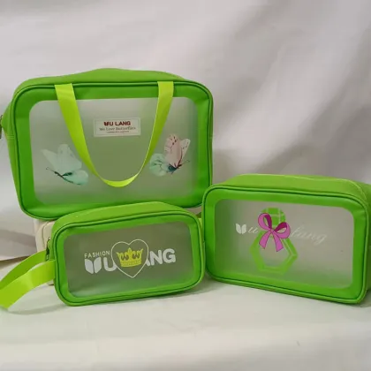 Large Capacity Waterproof Beach Bag: The Ultimate Portable Makeup & Toiletries Organizer