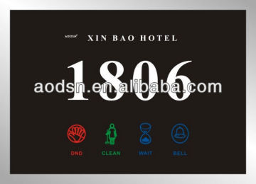 hotel electronic doorbell touch pane l220V/size180*130mm