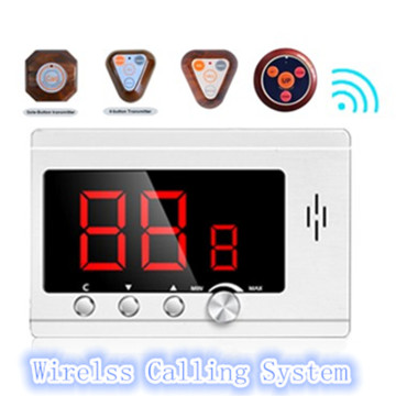 For restaurant & hospital service wireless panic button emergency calling system(KR-C1099)