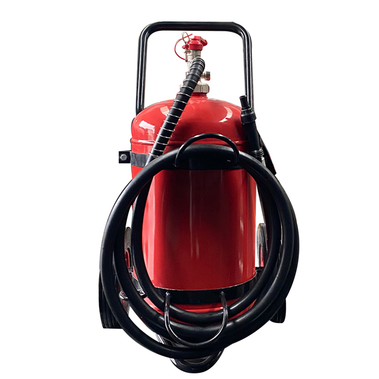 Popular trolly type fire extinguisher