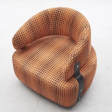 Reclining Lounge Wooden Living Room Chair