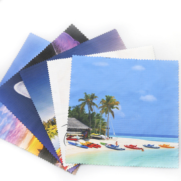 Custom Logo Microfiber Cleaning Cloth for Glasses