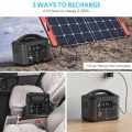 Airconditioner zonne -energiecentrale voor camping buitenshuis